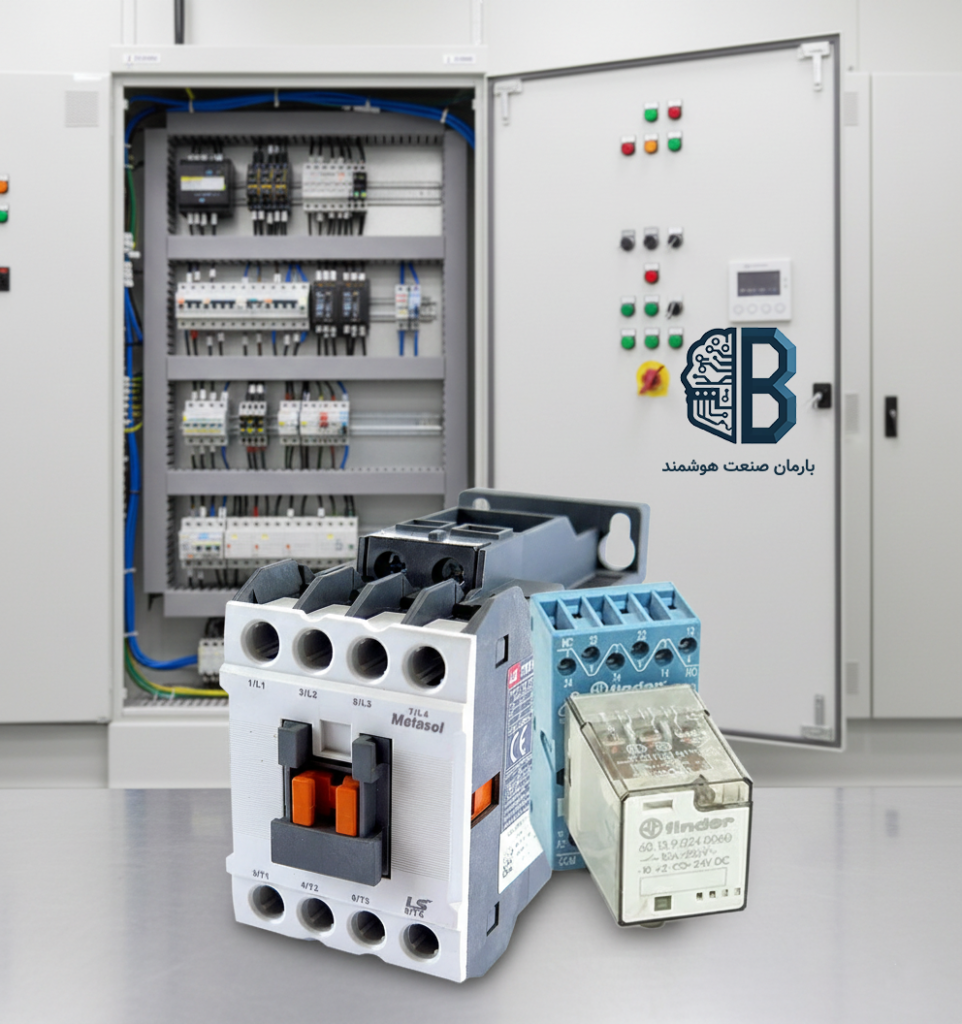 رله و کنتاکتور و کاربرد آنها در تابلو برق صنعتی ترموستات سردخانه ای چیست؟